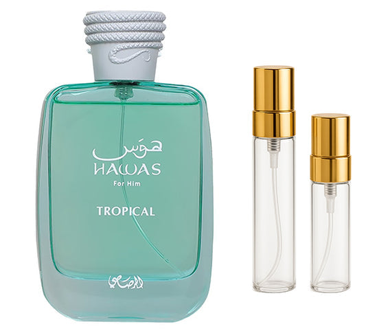 Decant Hawas for Him Tropical Rasasi — perfume original en Costa Rica